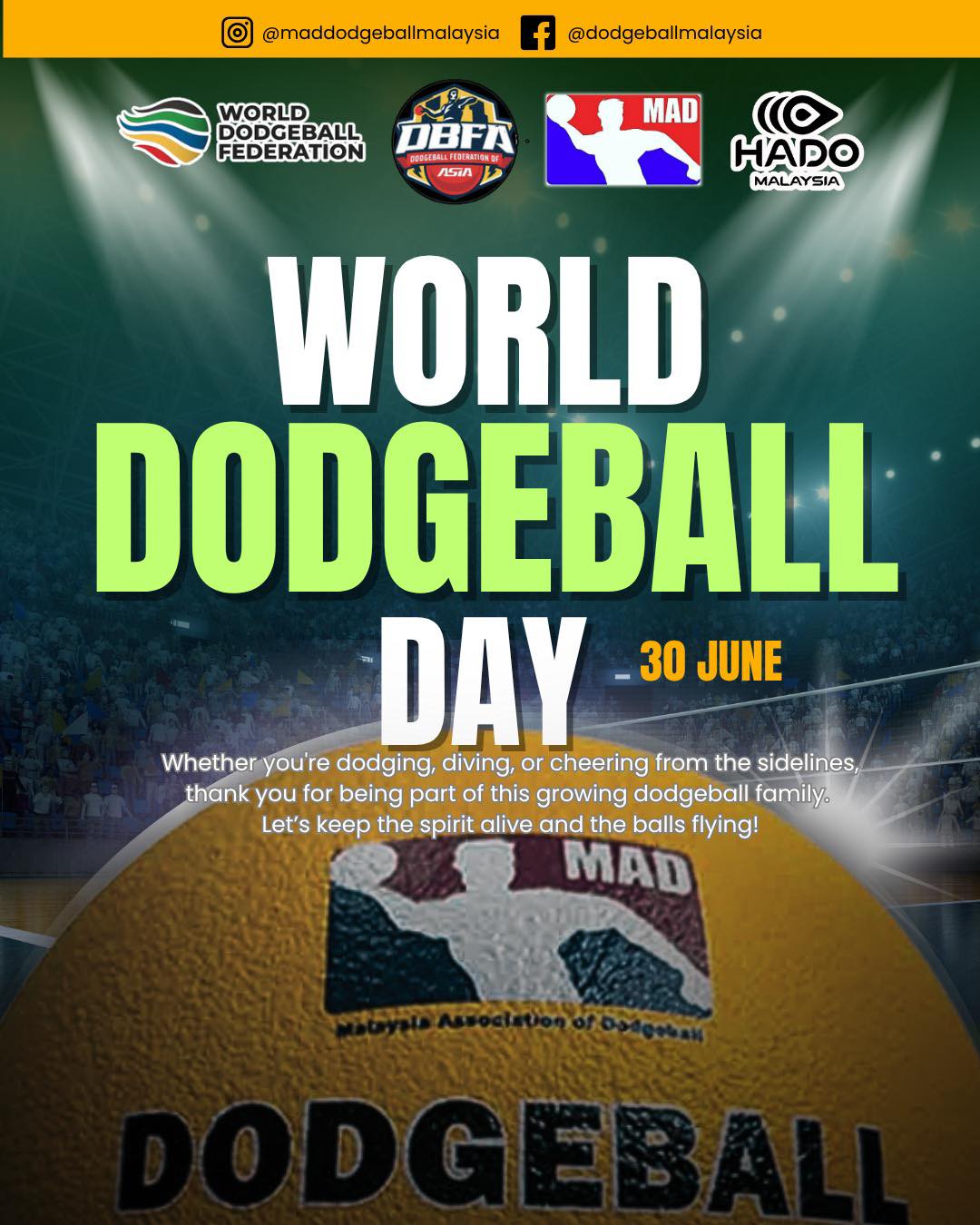 WORLD DODGEBALL DAY