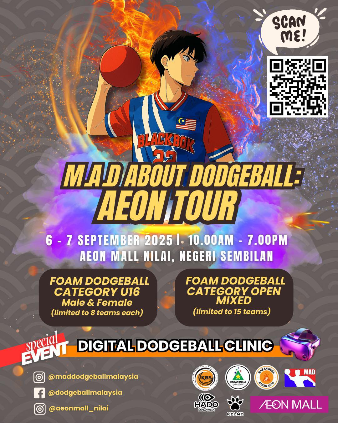 M.A.D. About Dodgeball: AEON Tour (Nilai)