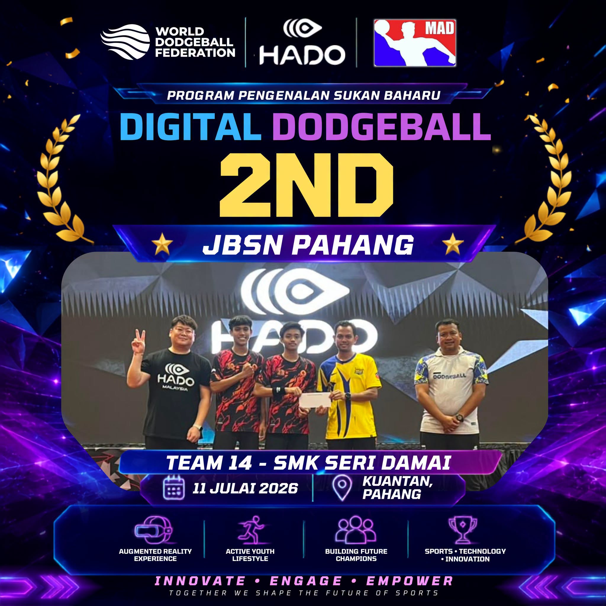 Digital Dodgeball (HADO) tournament, Kuantan 2026 photo 2