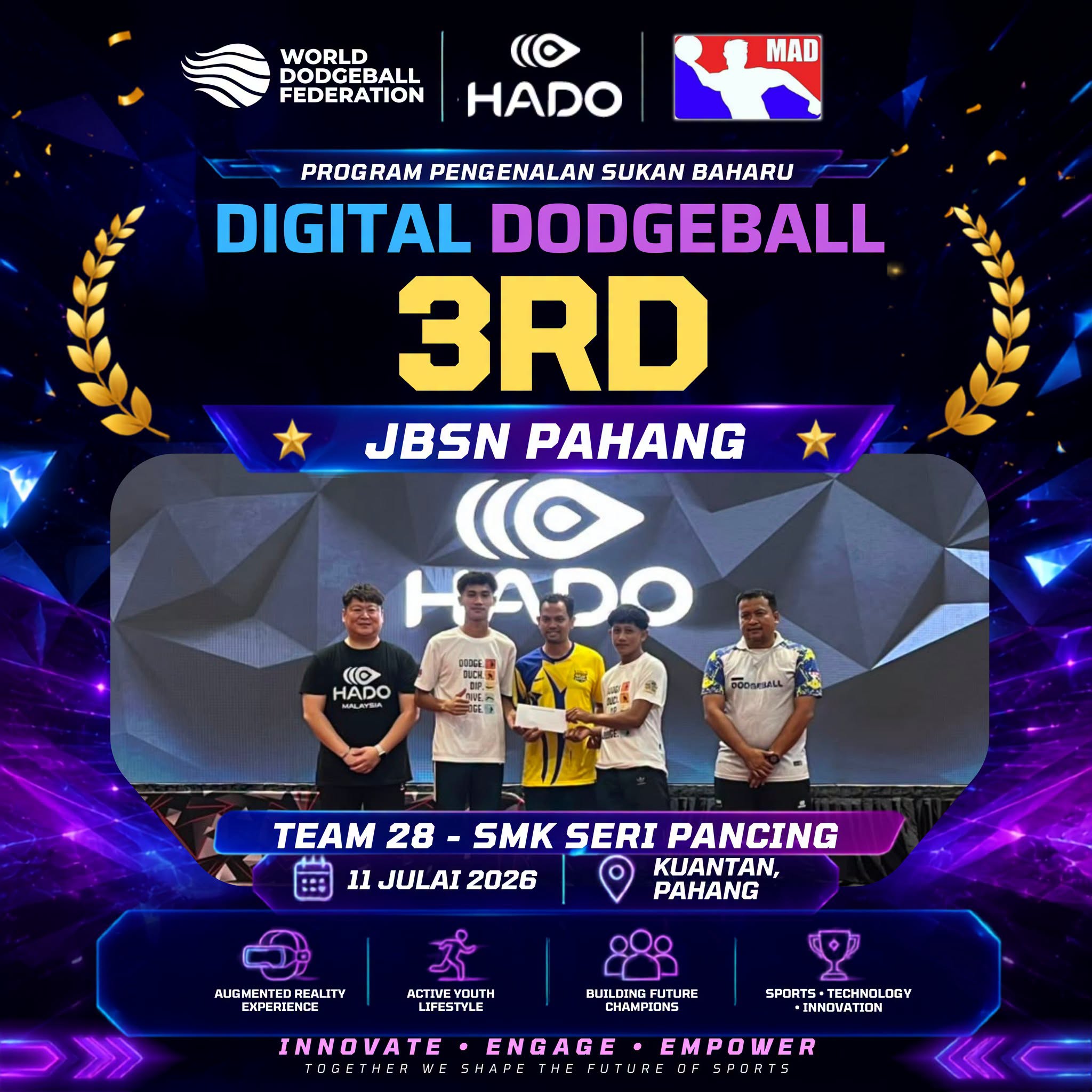 Digital Dodgeball (HADO) tournament, Kuantan 2026 photo 3