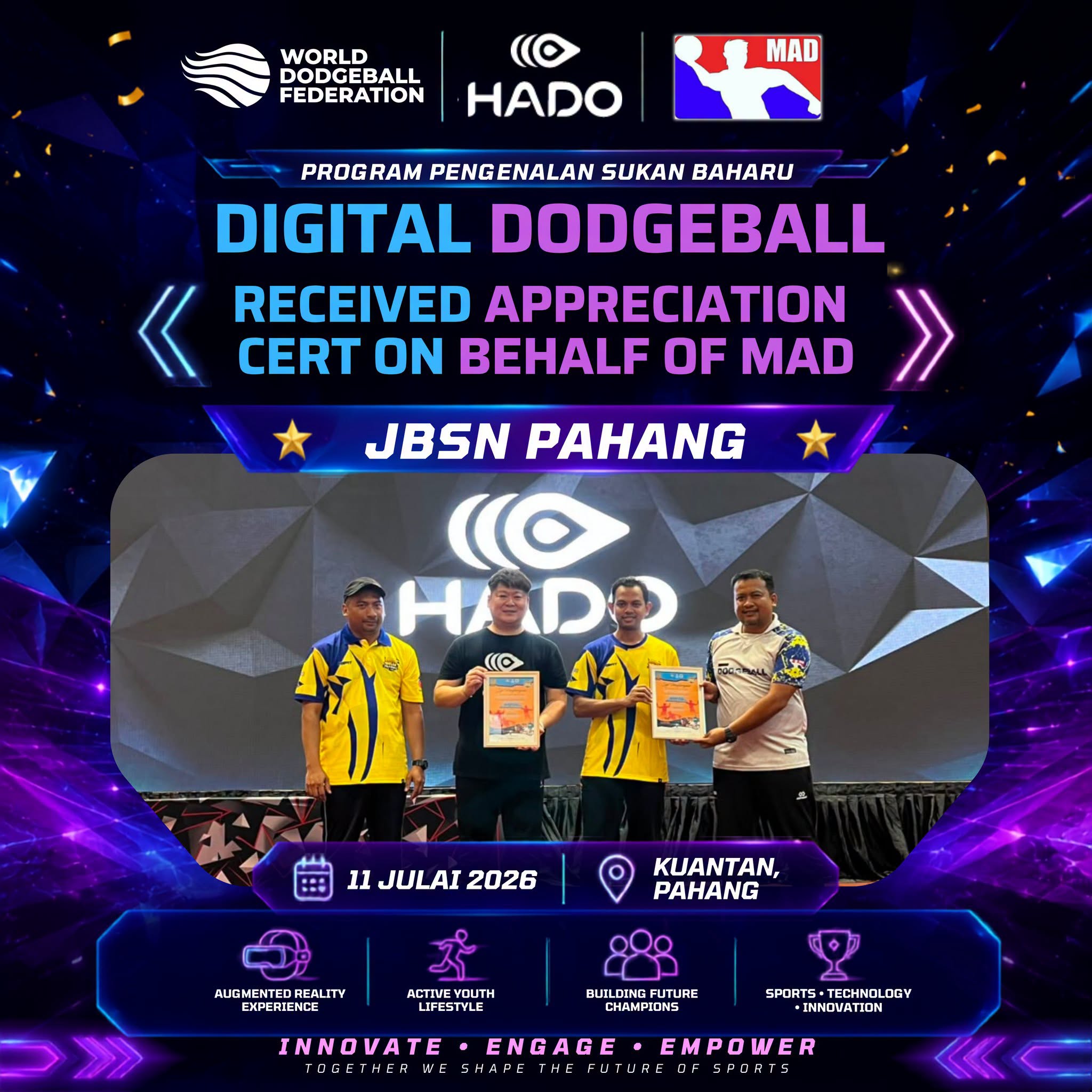 Digital Dodgeball (HADO) tournament, Kuantan 2026 photo 4