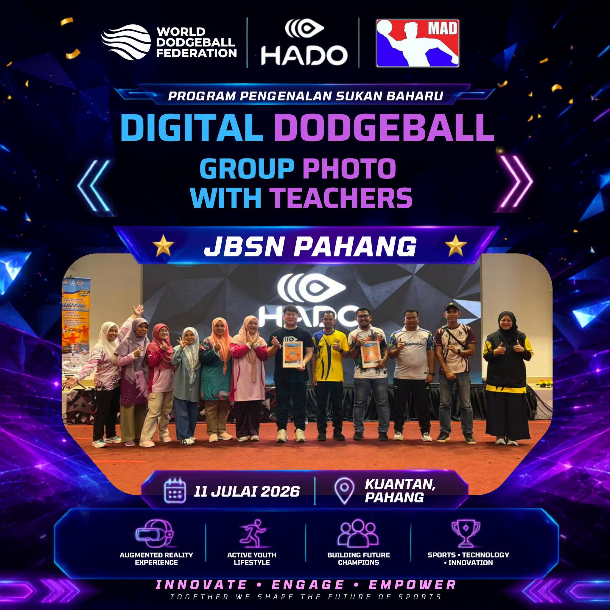 Digital Dodgeball (HADO) tournament, Kuantan 2026 photo 5