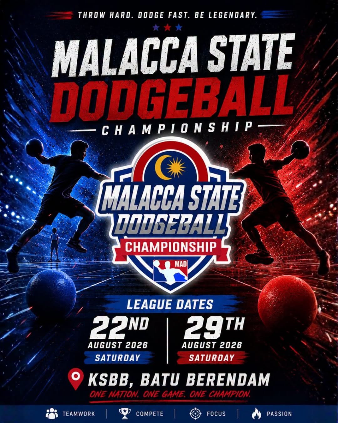 Malacca State Dodgeball Championship 2026