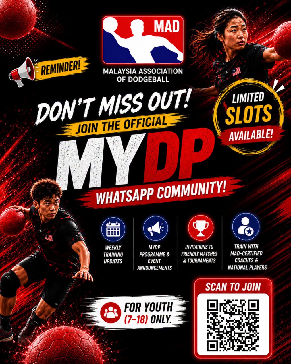 Malaysia Youth Dodgeball Development Program (MYDP): Ready to start your dodgeball journey?