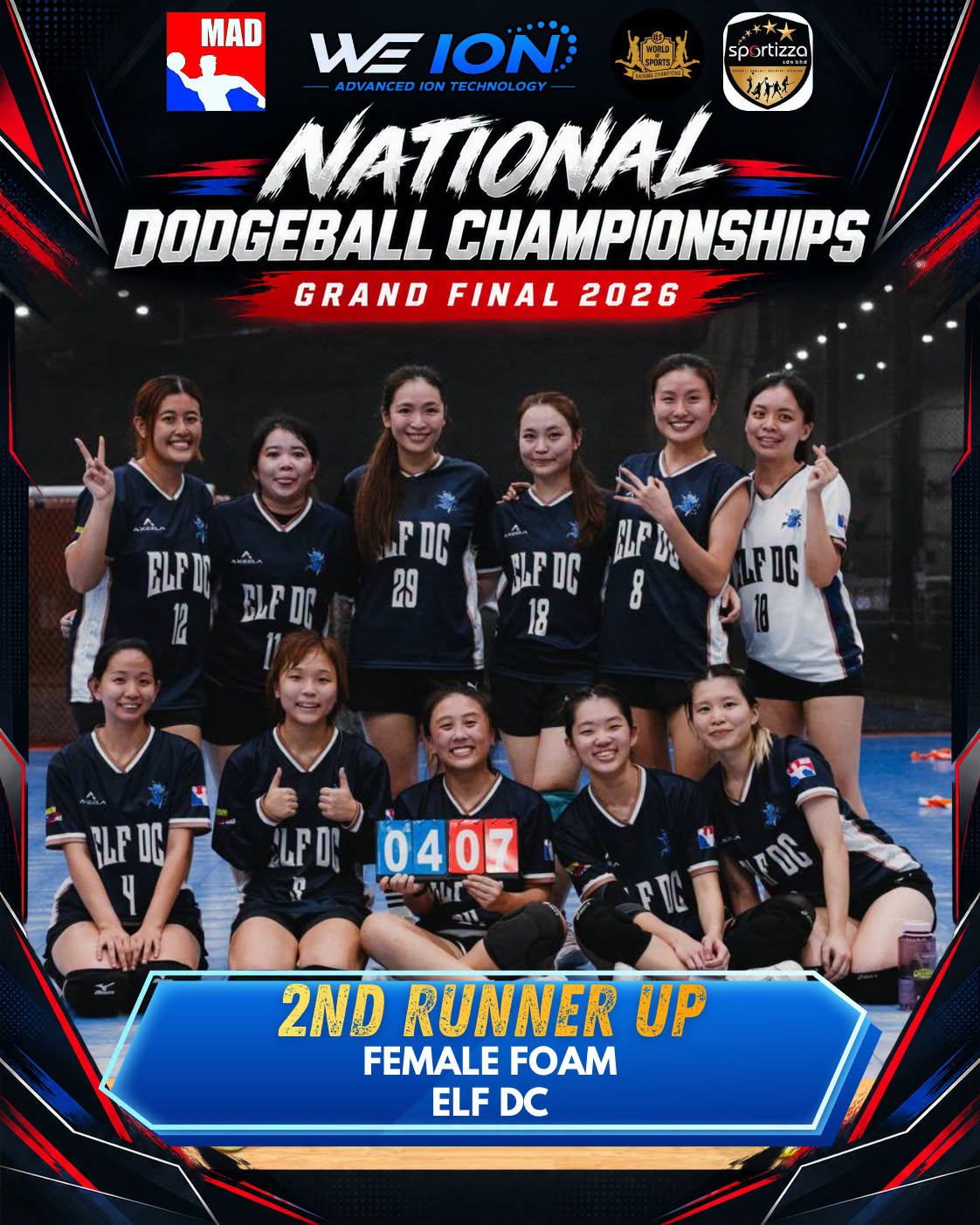 National Dodgeball Championships Grand Final 2026 – winners photo 7
