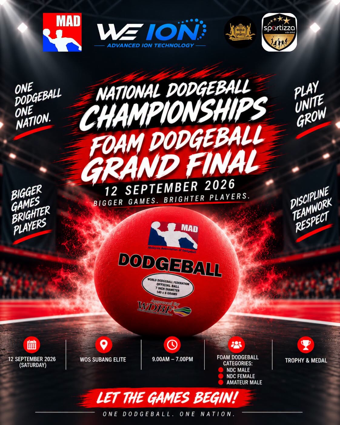 National Dodgeball Championships Grand Final 2026: Day 1 & Day 2