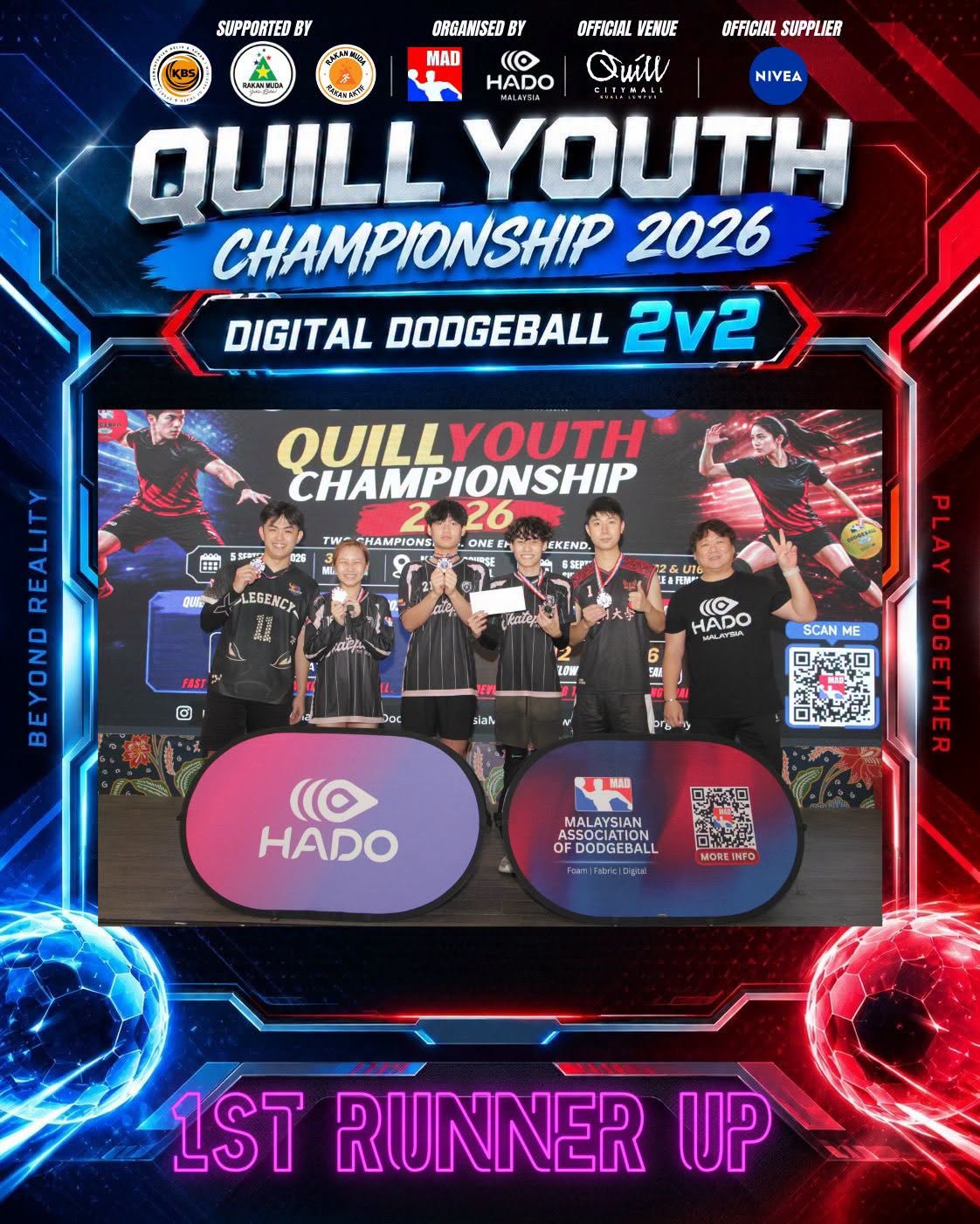 Quill Youth Championship 2026 Digital Dodgeball 2v2 – winners photo 5