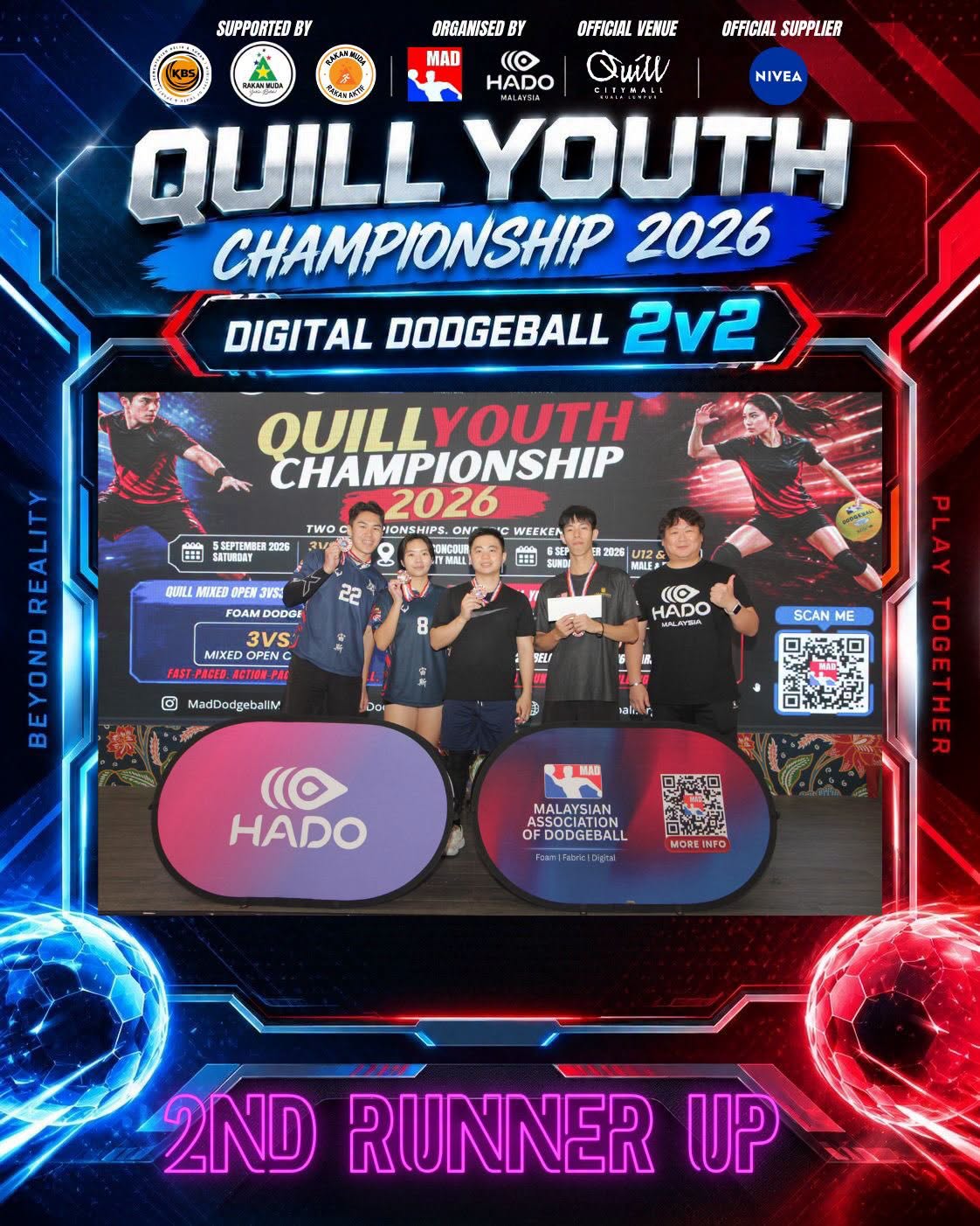 Quill Youth Championship 2026 Digital Dodgeball 2v2 – winners photo 6