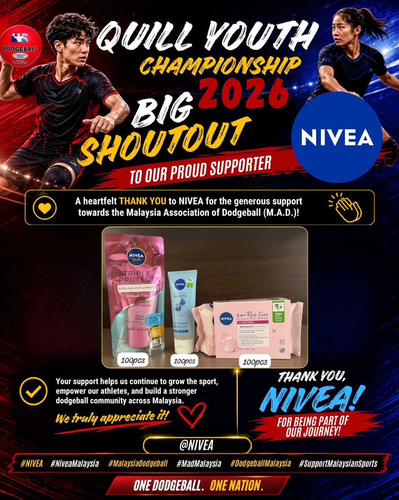 A Big Thank You to NIVEA!