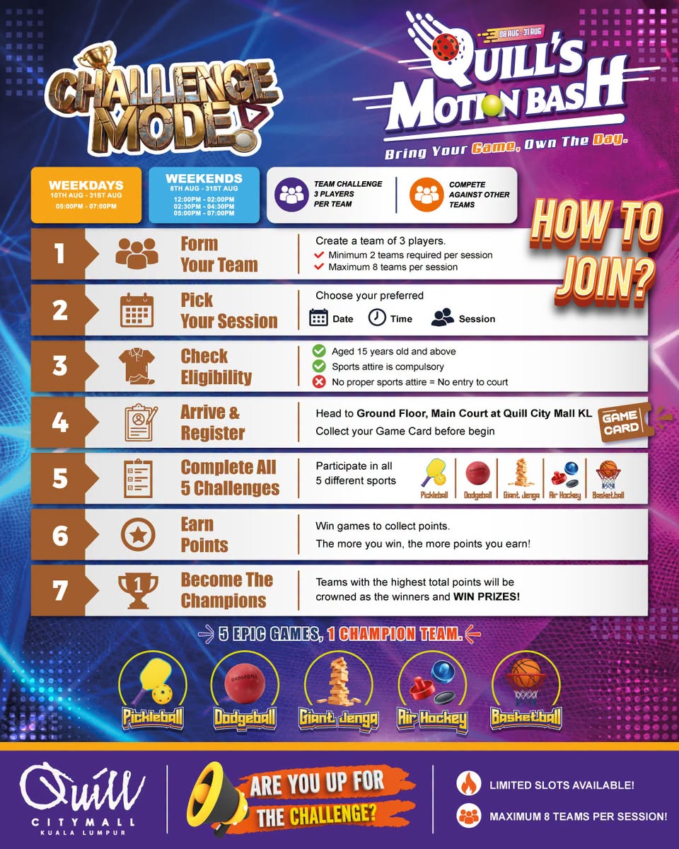 Quill's Motion Bash Challenge Mode poster 1